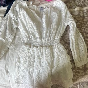 cfd white ilet dress